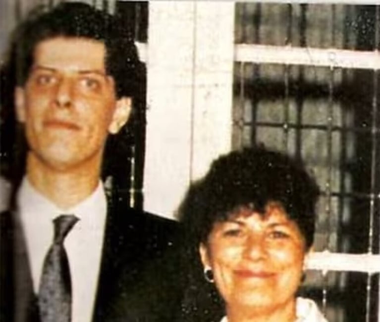 Imagen de archivo de Pergolini con su madre.