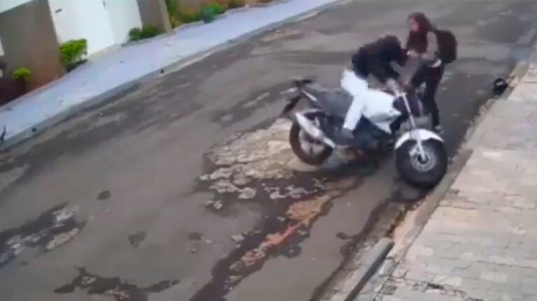 Imagen que quedó registrada del video.