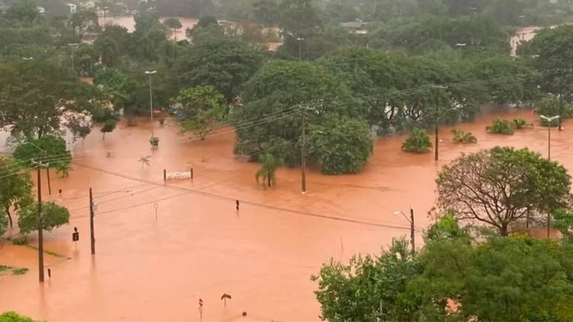 Imágenes de la catástrofe en el estado Rio Grande do Sul.