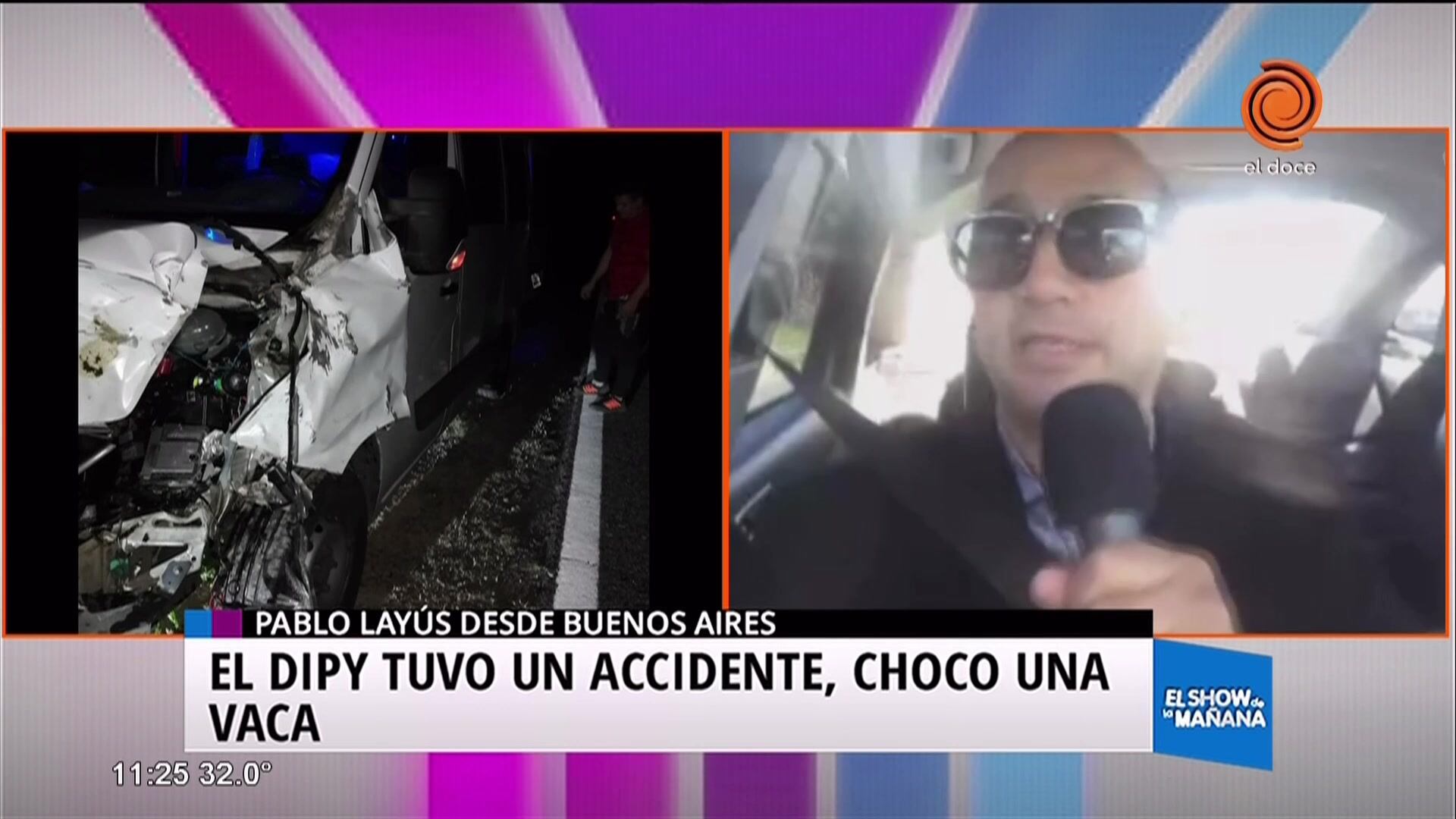 Impactante accidente del "Dipy"