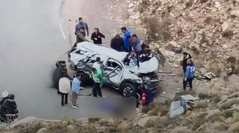 Impactante accidente en Jujuy.