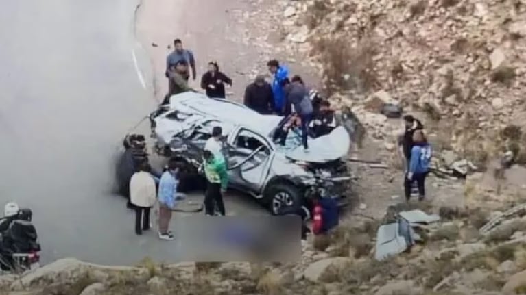 Impactante accidente en Jujuy.