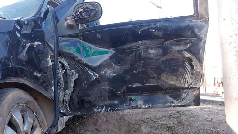 Impactante accidente generó caos de tránsito camino al aeropuerto