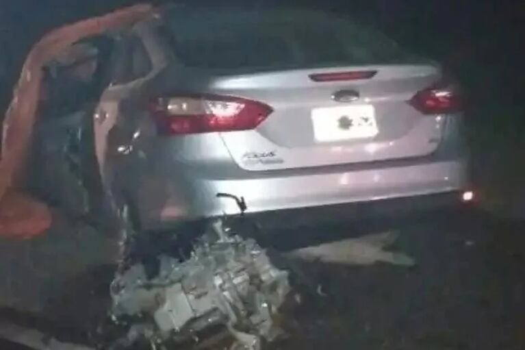 Impactante choque frontal dejó cinco muertos.