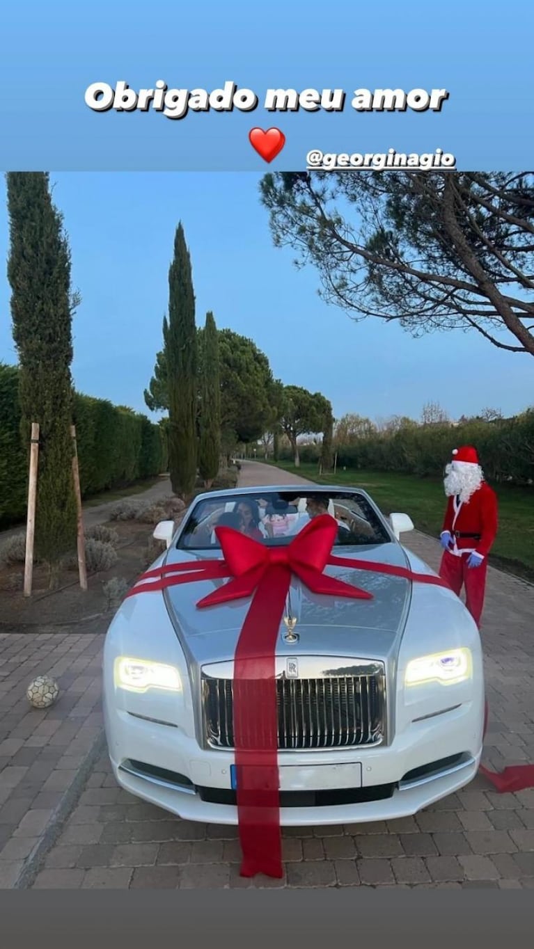 Impactante: el lujoso regalo de Georgina Rodríguez a Cristiano Ronaldo para Navidad