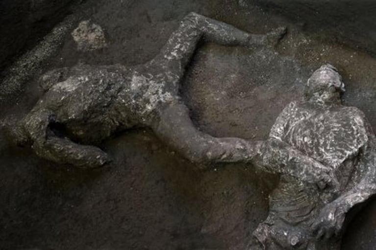 Impactante: hallaron restos intactos de hombres que murieron hace 2.000 años en Pompeya