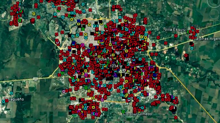 Impactante: todos estos puntos están vinculados con el narcotráfico en la provincia.