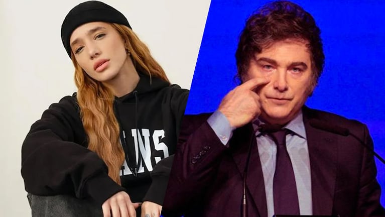 Impensado cruce entre Ángela Torres y Javier Milei.