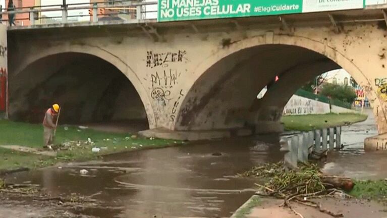 Imprudencia y destrozos sobre Av. Costanera