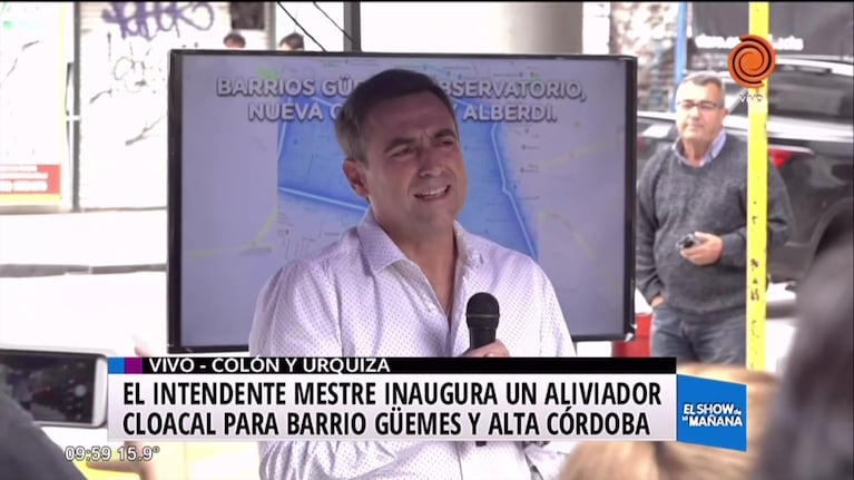 Inauguraron aliviador cloacal para Guemes y Alta Córdoba