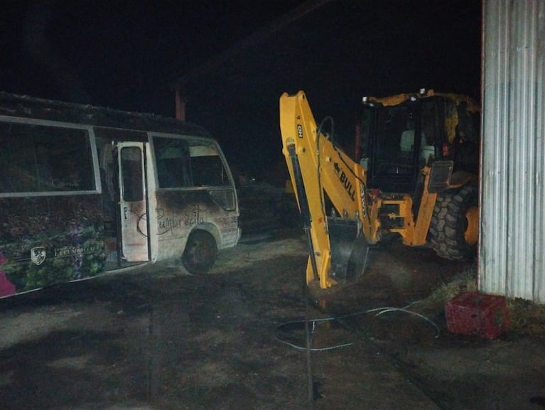 incendio autos la cumbrecita