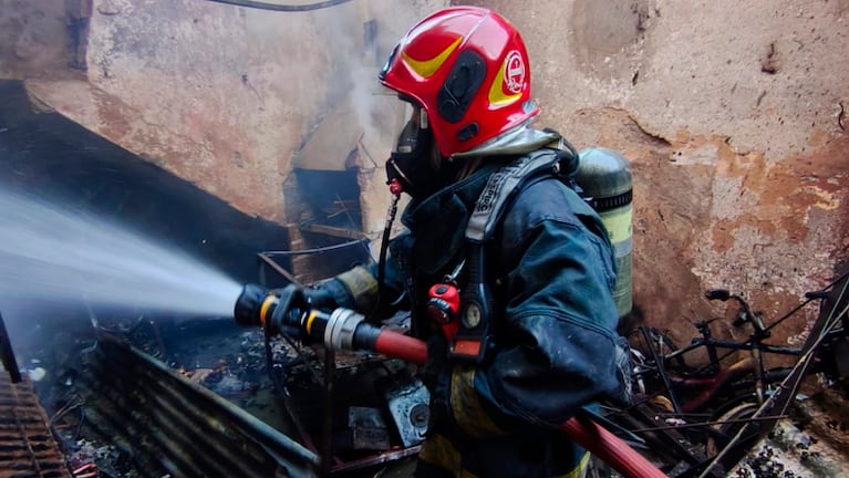 Incendio en Córdoba.