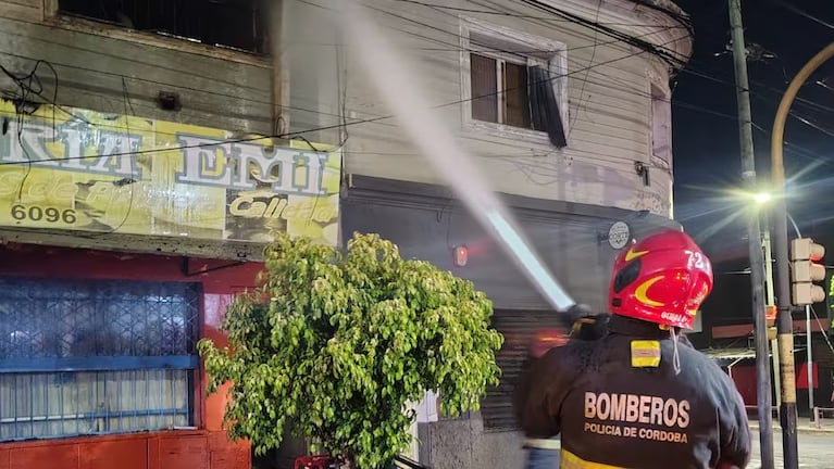 Incendio en Córdoba.