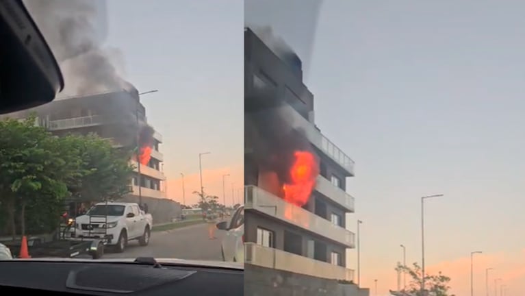 Incendio en Córdoba.