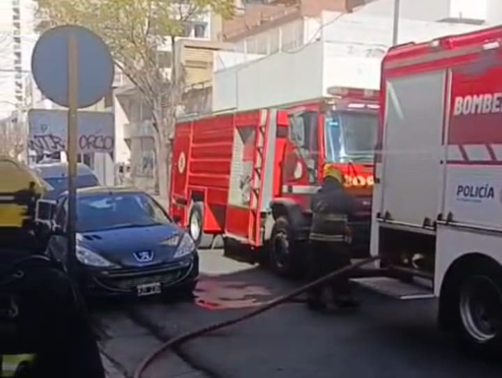 Incendio en el Boletín Oficial de Córdoba.