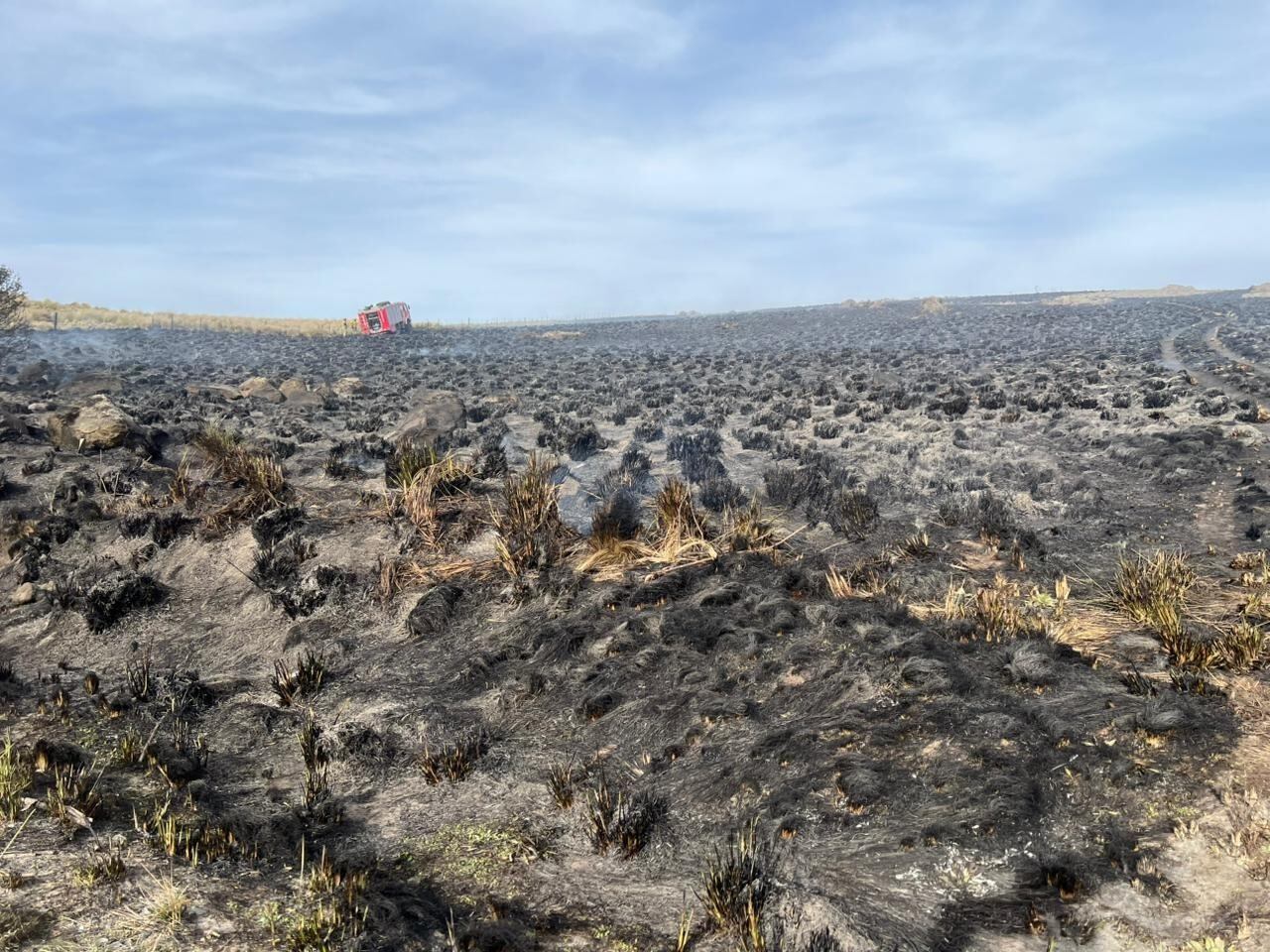 Incendio en la Quebrada del Condorito: evacuados, autos quemados y cientos de hectáreas afectadas