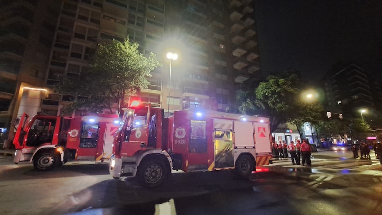 Incendio en Nueva Córdoba.