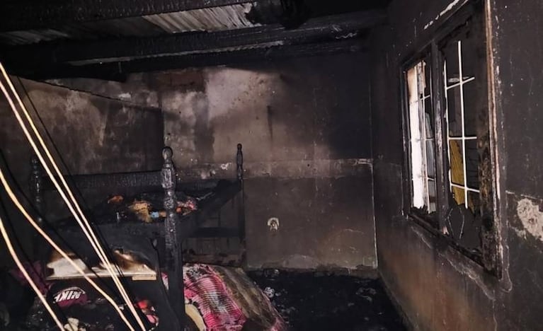 Incendió la casa de su novia por celos.