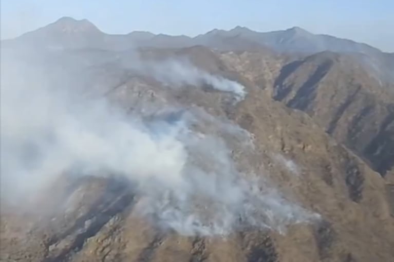 incendio quebrada de la mermela córdoba