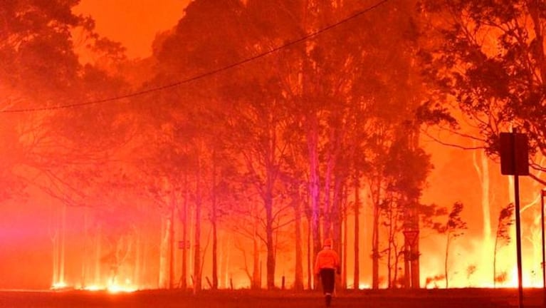 Incendios en Australia: una modelo manda fotos desnuda a quienes donen y ya juntó un millón de dólares