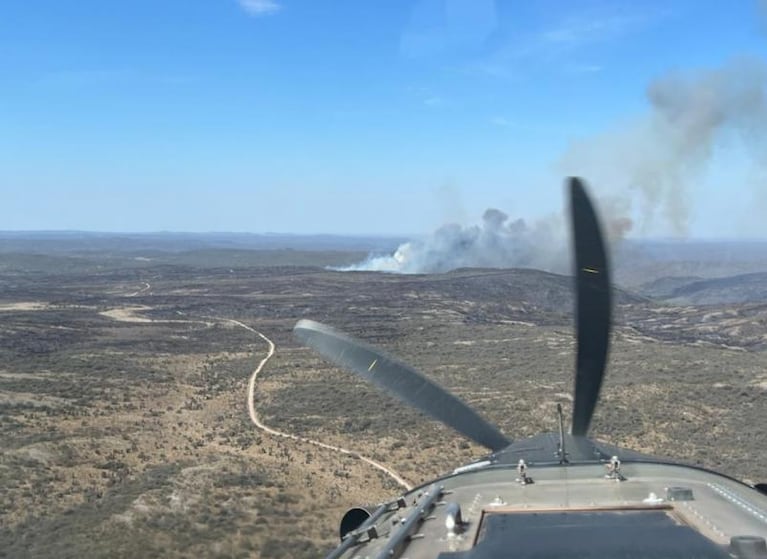 Incendios en Córdoba: bomberos contuvieron dos focos