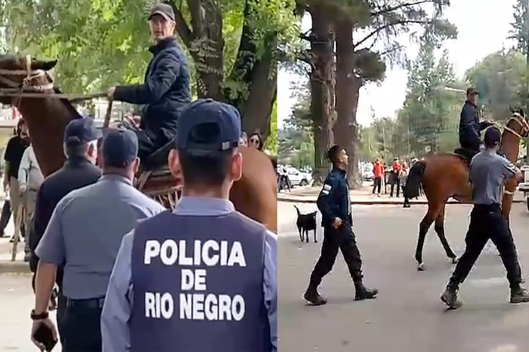 Incendios en El Bolsón: disturbios tras el pedido de los vecinos para que liberen a los 3 detenidos