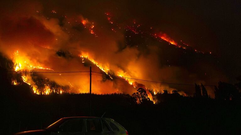 Incendios en la Patagonia (Gentileza Clarín)