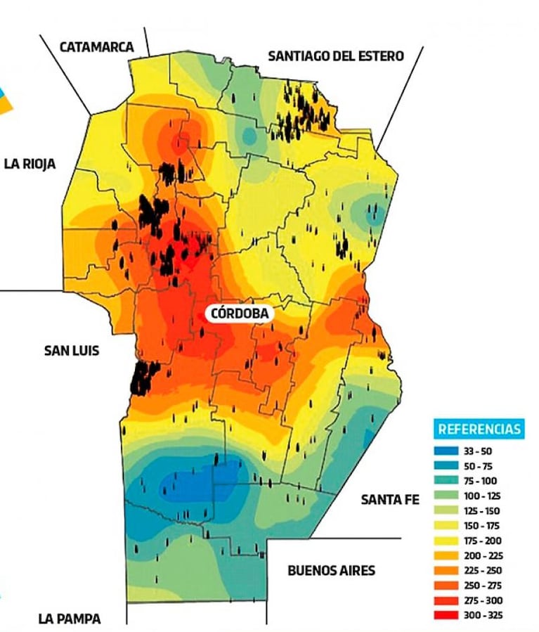 Incendios y sequía: Córdoba registra la menor cantidad de lluvia de su historia