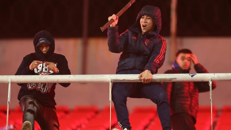 Incidentes entre Independiente y la U de Chile