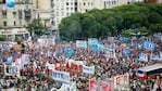 Incidentes y tensión frente al Congreso de la Nación.