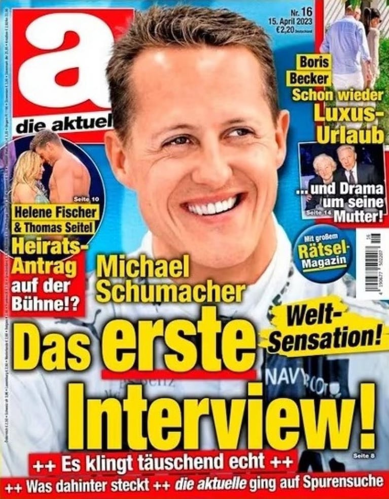 Indignación por la falsa entrevista a Michael Schumacher creada con inteligencia artificial
