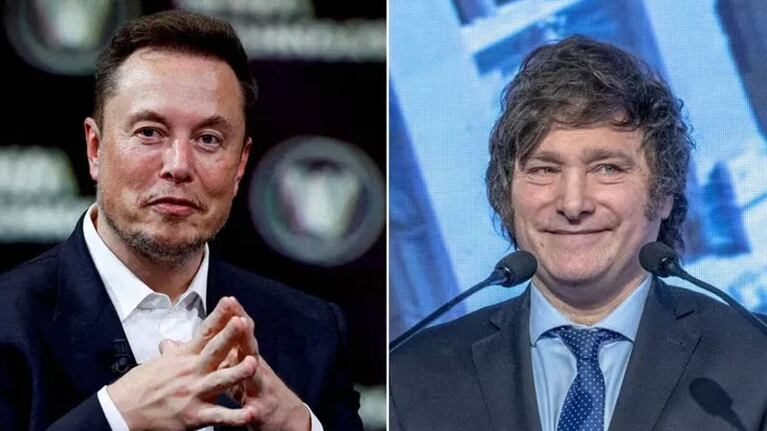 Inesperado ida y vuelta de Musk y Milei en Twitter.