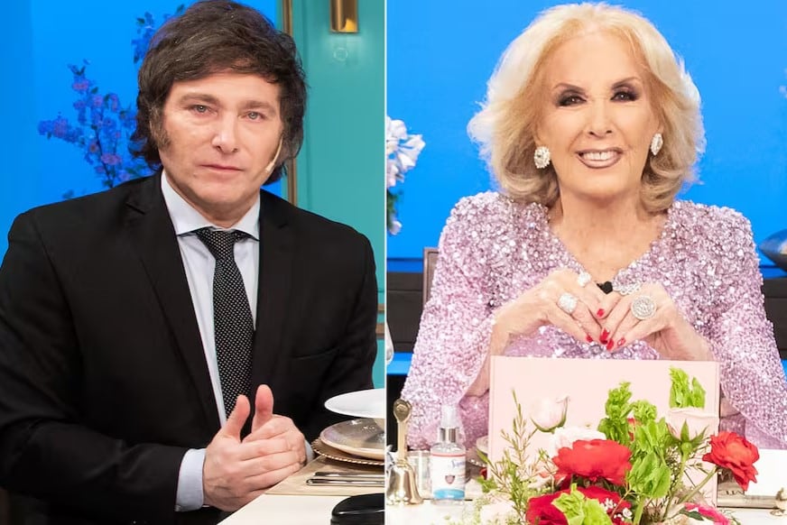 Inesperado: Milei fue a un desfile y Mirtha Legrand lo arengó al grito de “viva la libertad, carajo”