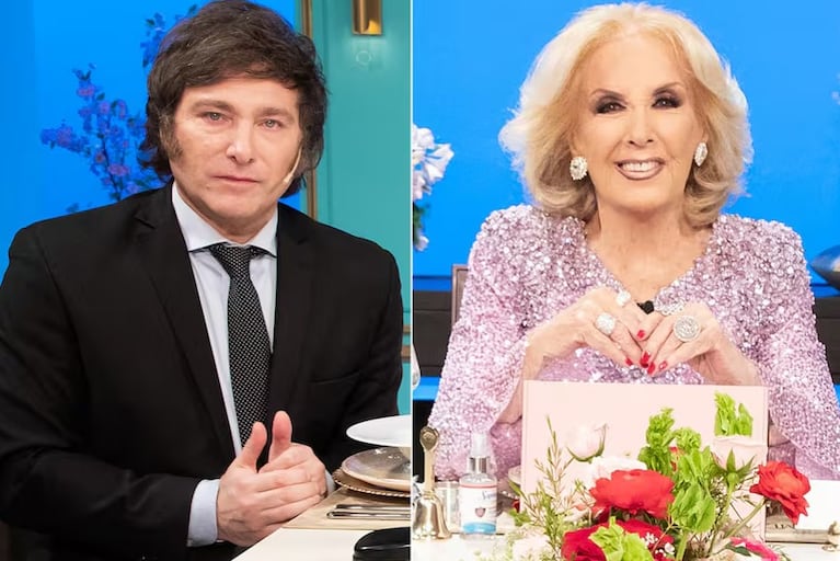 Inesperado: Milei fue a un desfile y Mirtha Legrand lo arengó al grito de “viva la libertad, carajo”