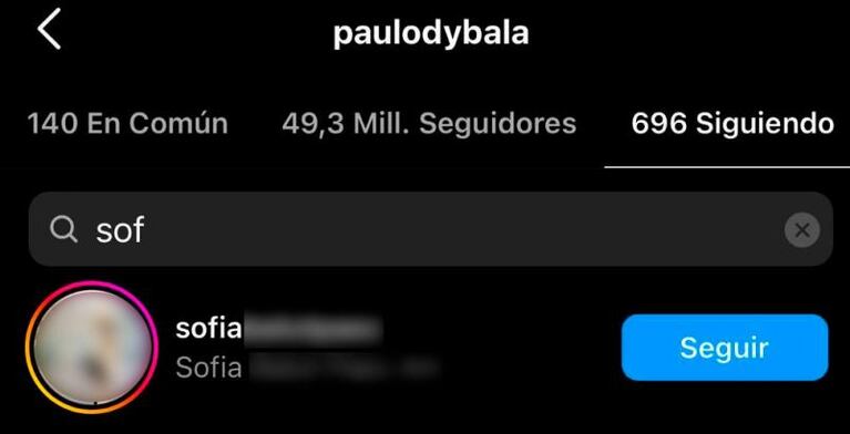 ¿Infiel? A cuántas Sofías sigue Lionel Messi en Instagram