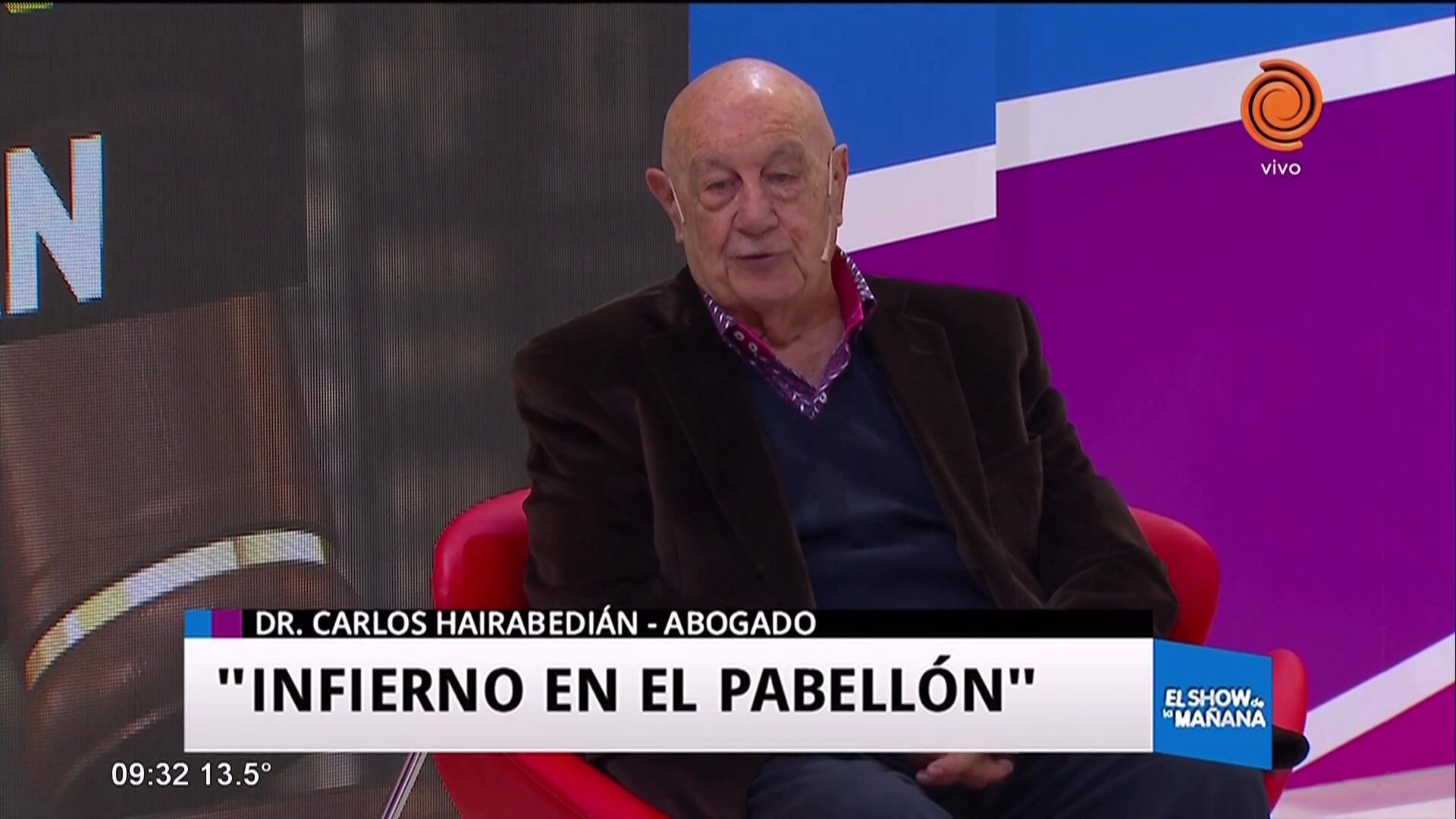 "infierno en el pabellón"