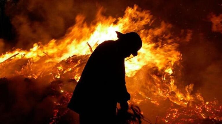 Informaron que "hay optimismo" entre los bomberos.