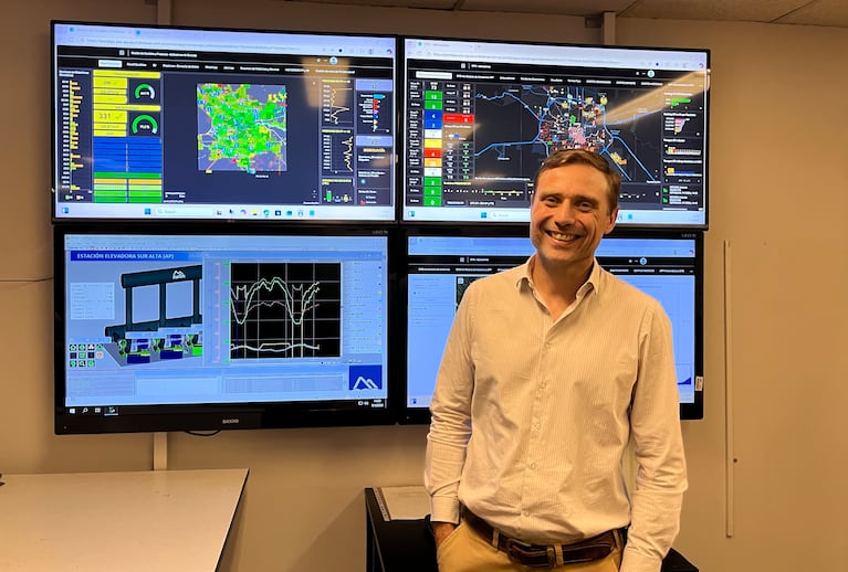 Ing. Gustavo Serra - Supervisor de Gestión Hidráulica. Aguas Cordobesas