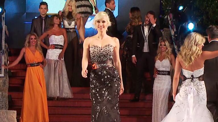 Ingrid Grudke fue una de las más aplaudidas de la noche.