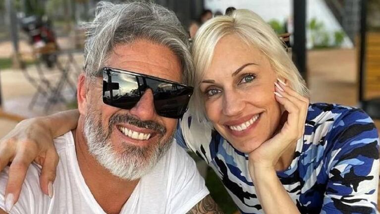 Ingrid Grudke y su ex pareja