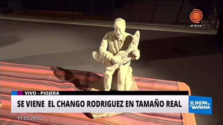 Inmortalizarán al Chango Rodriguez con una escultura en Alberdi