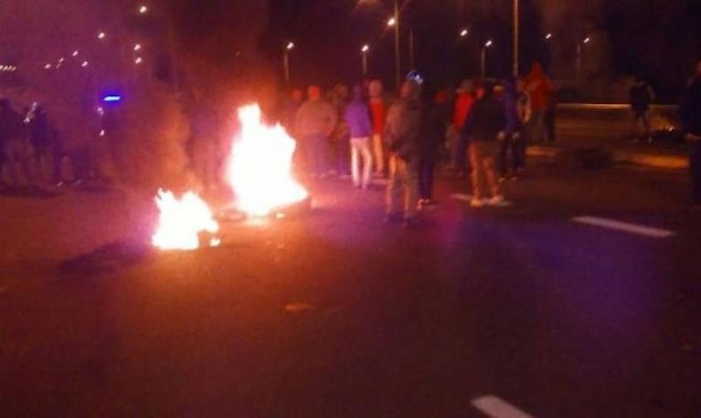 Insólita protesta contra los operativos de Gendarmería