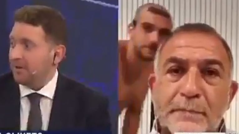Insólito momento en TV