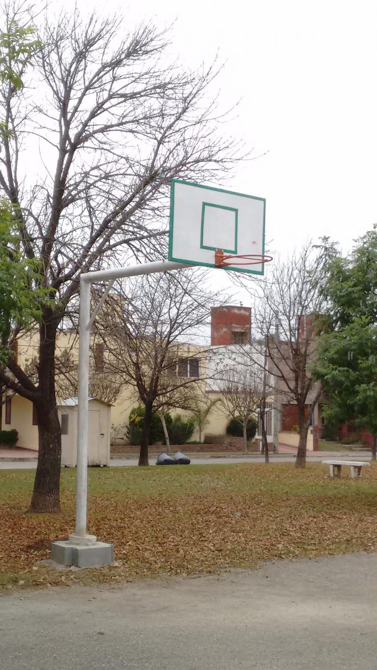 Insólito: pusieron los aros de básquet al revés