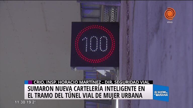 Instalaron cartelería inteligente en la Mujer Urbana