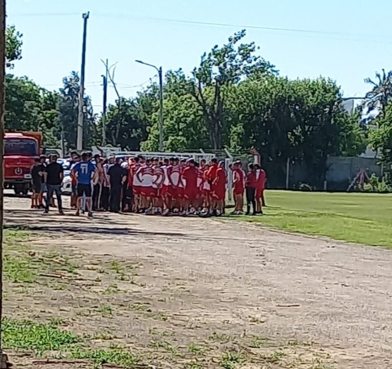 Instituto debió suspender la práctica por la presencia de barras.