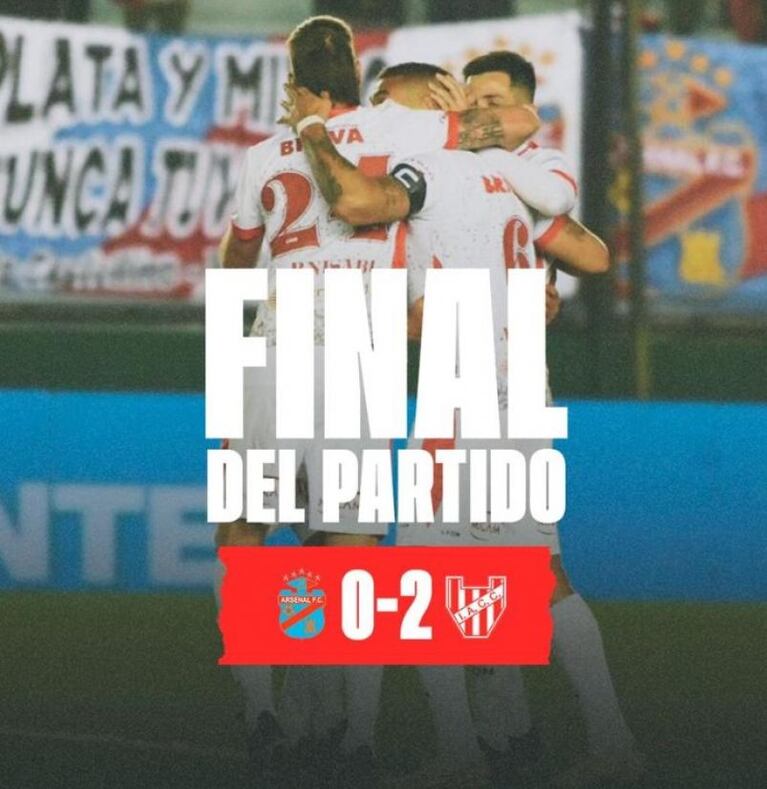 Instituto ganó un partido importante ante Arsenal y se aleja del descenso