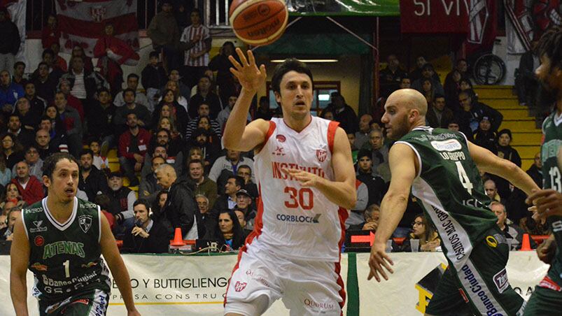 Instituto logró la primera victoria de la temporada ante Atenas. Foto: Lucio Casalla / ElDoce.tv.