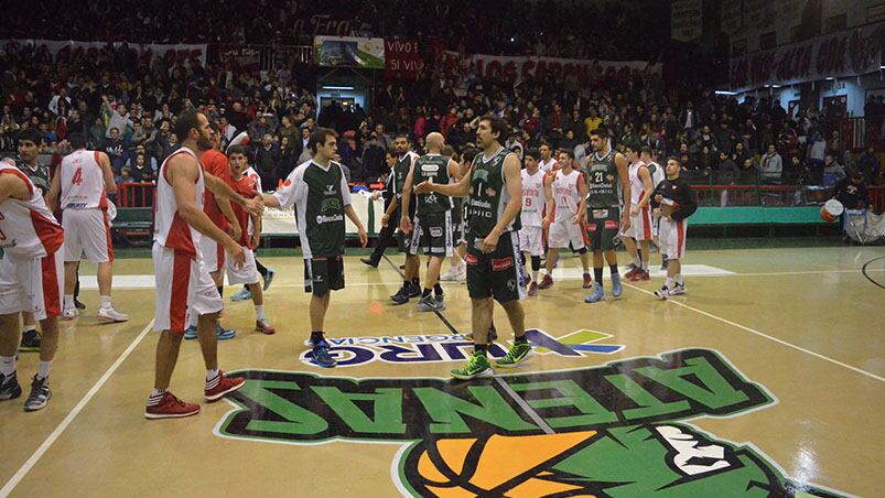 Instituto logró la primera victoria de la temporada ante Atenas. Foto: Lucio Casalla / ElDoce.tv.