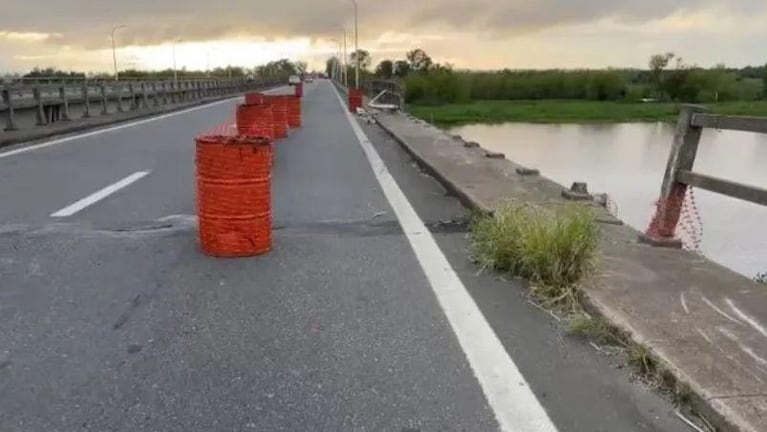 Intensa búsqueda de un camionero cordobés que cayó a un arroyo en Santa Fe